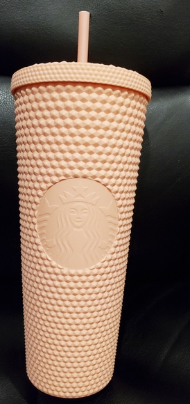 Starbucks Studded Matte Pink 24oz Tumbler